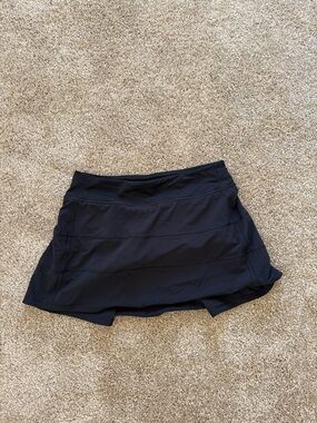 lululemon athletica Black Athletic Skort